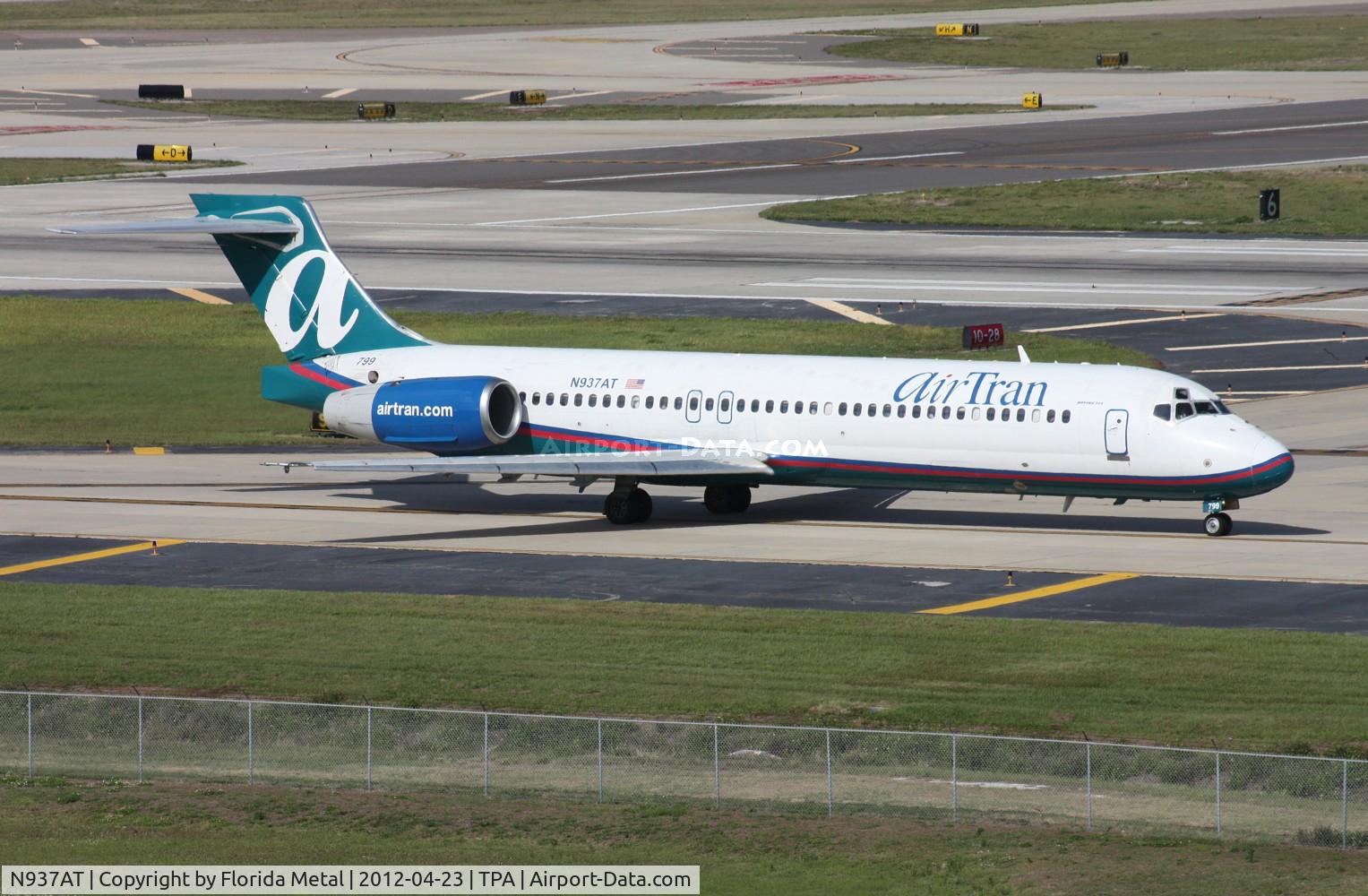 N937AT, 2001 Boeing 717-200 C/N 55091, Air Tran 717