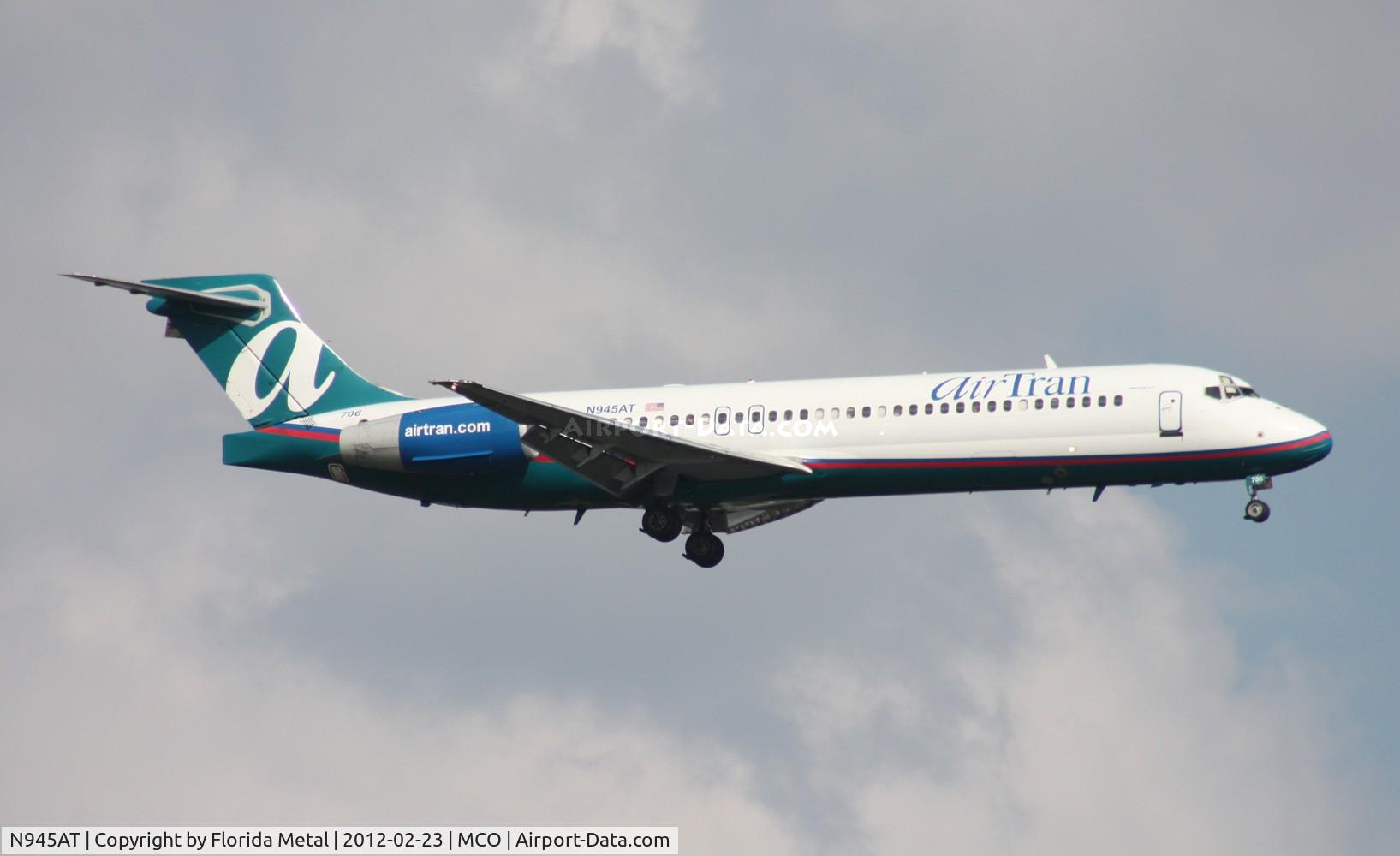 N945AT, 1999 Boeing 717-200 C/N 55008, Air Tran 717