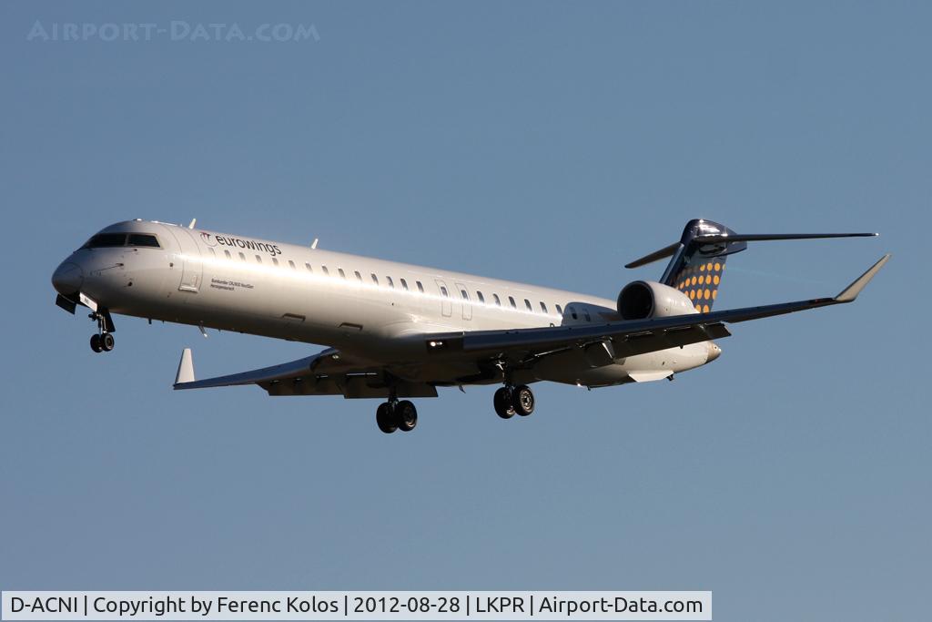 D-ACNI, 2009 Bombardier CRJ-900 NG (CL-600-2D24) C/N 15248, Praha