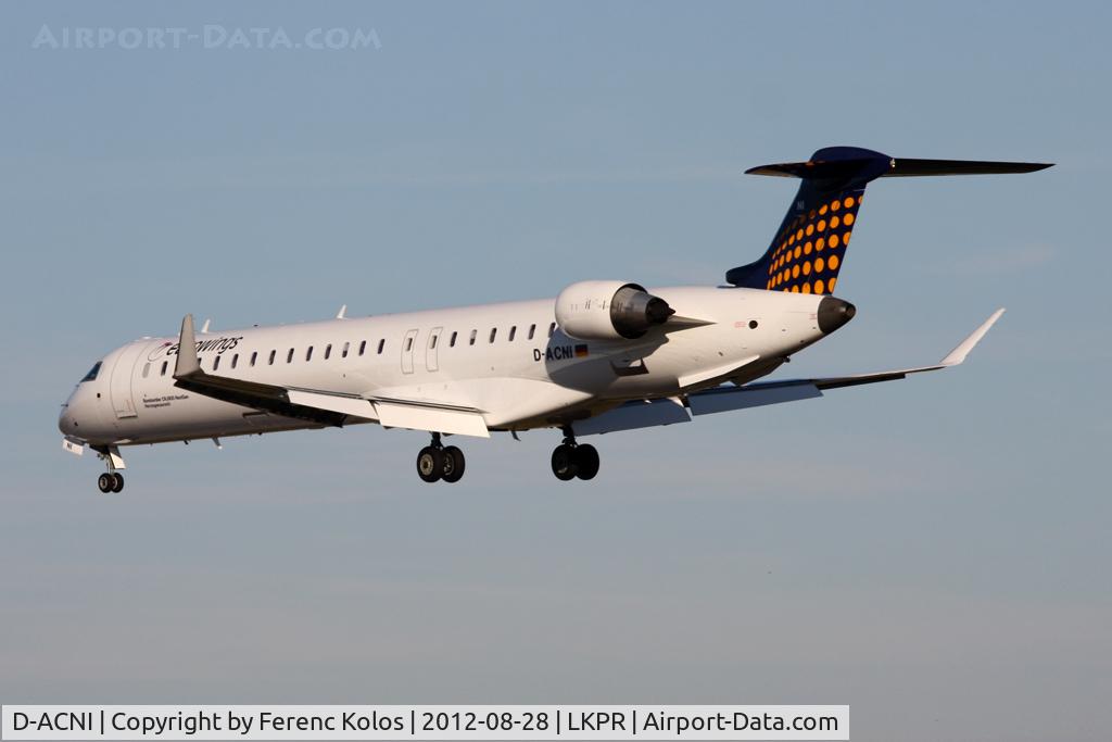 D-ACNI, 2009 Bombardier CRJ-900 NG (CL-600-2D24) C/N 15248, Praha