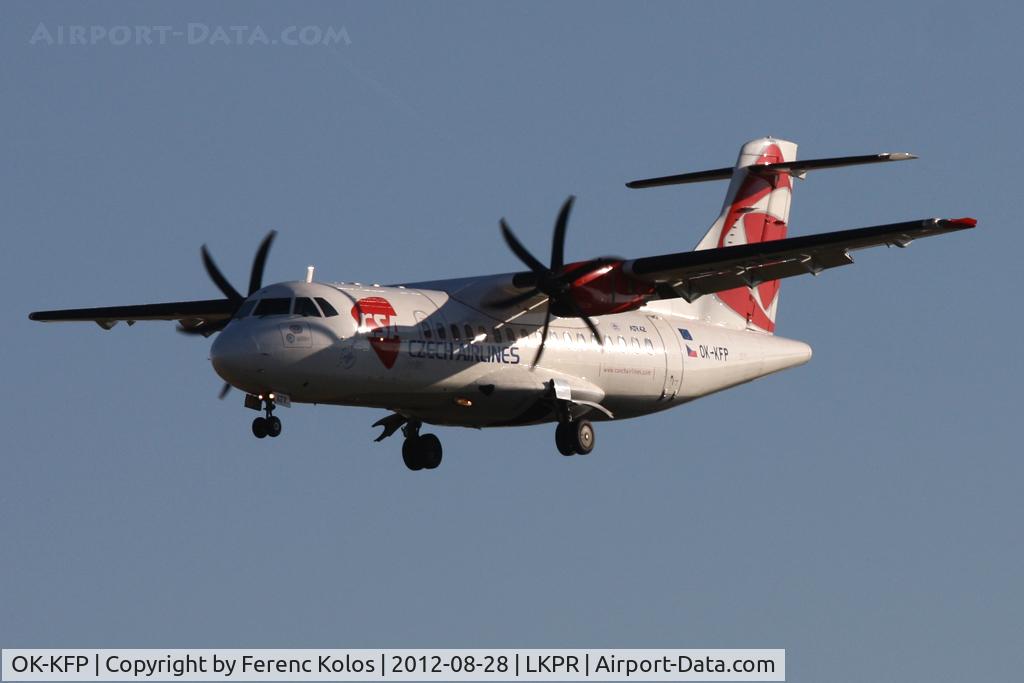 OK-KFP, 2000 ATR 42-500 C/N 639, Praha
