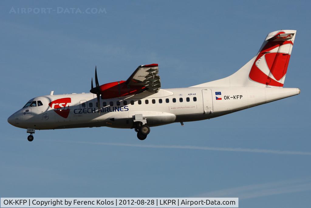OK-KFP, 2000 ATR 42-500 C/N 639, Praha