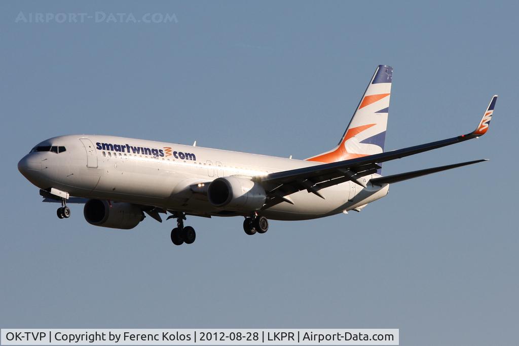 OK-TVP, 2002 Boeing 737-8K5 C/N 32907, Praha