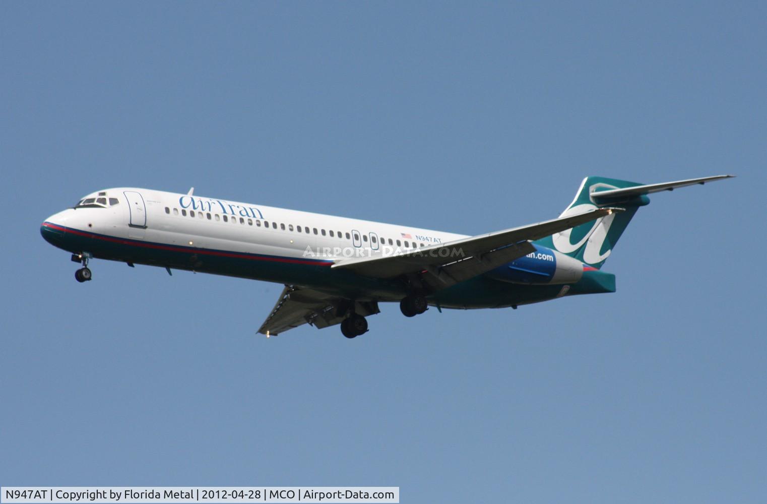 N947AT, 1999 Boeing 717-200 C/N 55010, Air Tran 717
