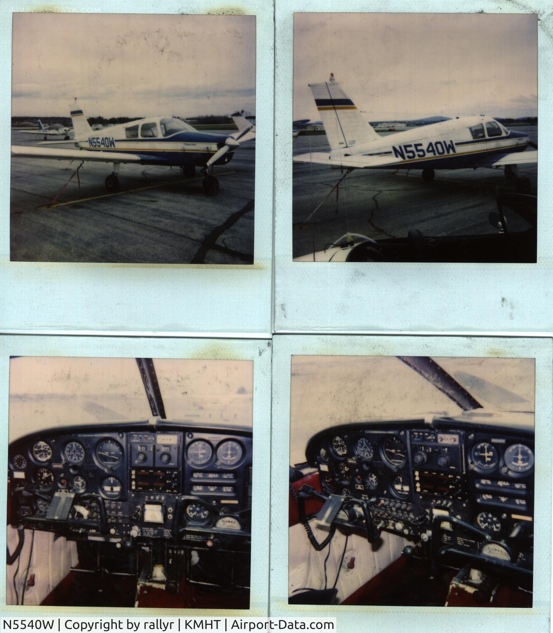 N5540W, 1962 Piper PA-28-160 Cherokee C/N 28-631, I owned this plane from 1989 until around 1996.  I hated selling it!  I did not see other pics of the plane posted, so here's the few I have lying around.