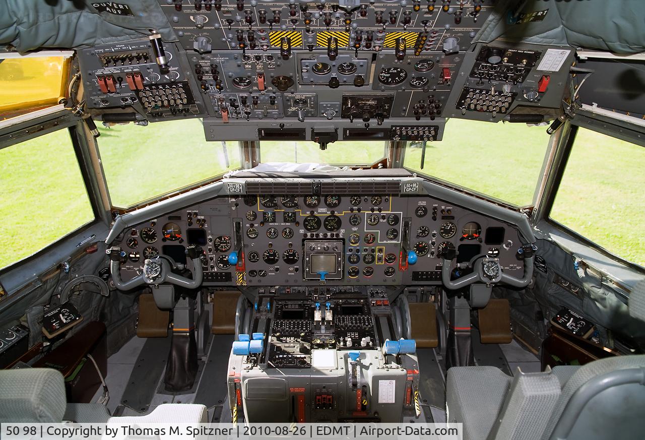 50 98, 1971 Transall C-160D C/N D135, German Air Force 50+98: Nice clock shop! :-) :-)