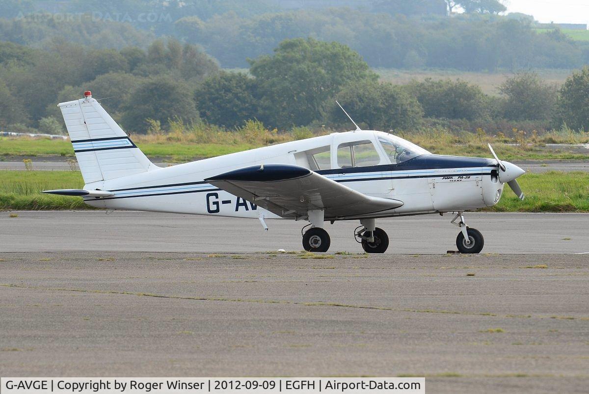 G-AVGE, 1967 Piper PA-28-140 Cherokee C/N 28-22787, Visiting Cherokee. Modified with a 160 HP Lycoming engine