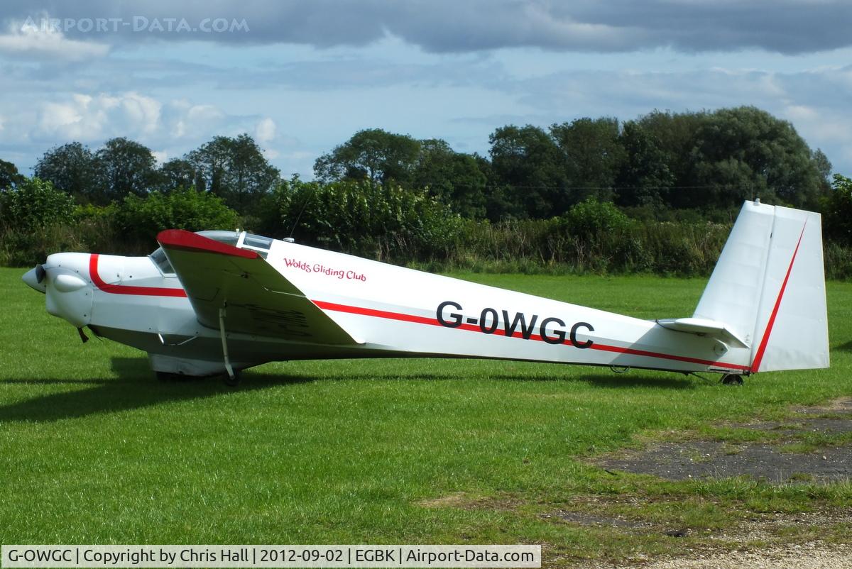 G-OWGC, 1977 Slingsby T-61F Venture T2 C/N 1875, Wolds Gliding Club at Pocklington Airfield