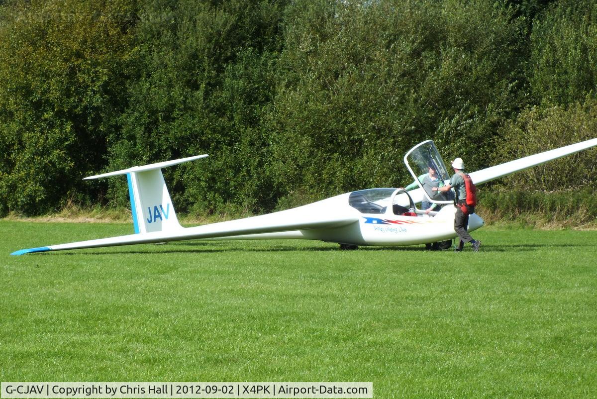 G-CJAV, 1997 Schleicher ASK-21 C/N 21662, Wolds Gliding Club at Pocklington Airfield