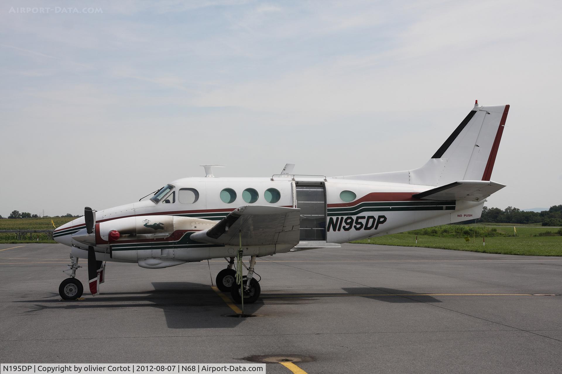 N195DP, 1965 Beech 65-90 C/N LJ-89, Cargo plane