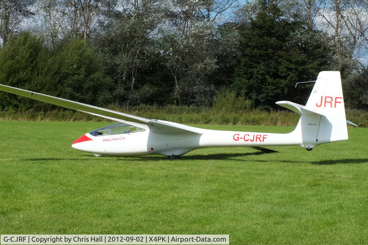 G-CJRF, 1984 PZL-Bielsko SZD-50-3 Puchacz C/N B-1395, Wolds Gliding Club at Pocklington Airfield