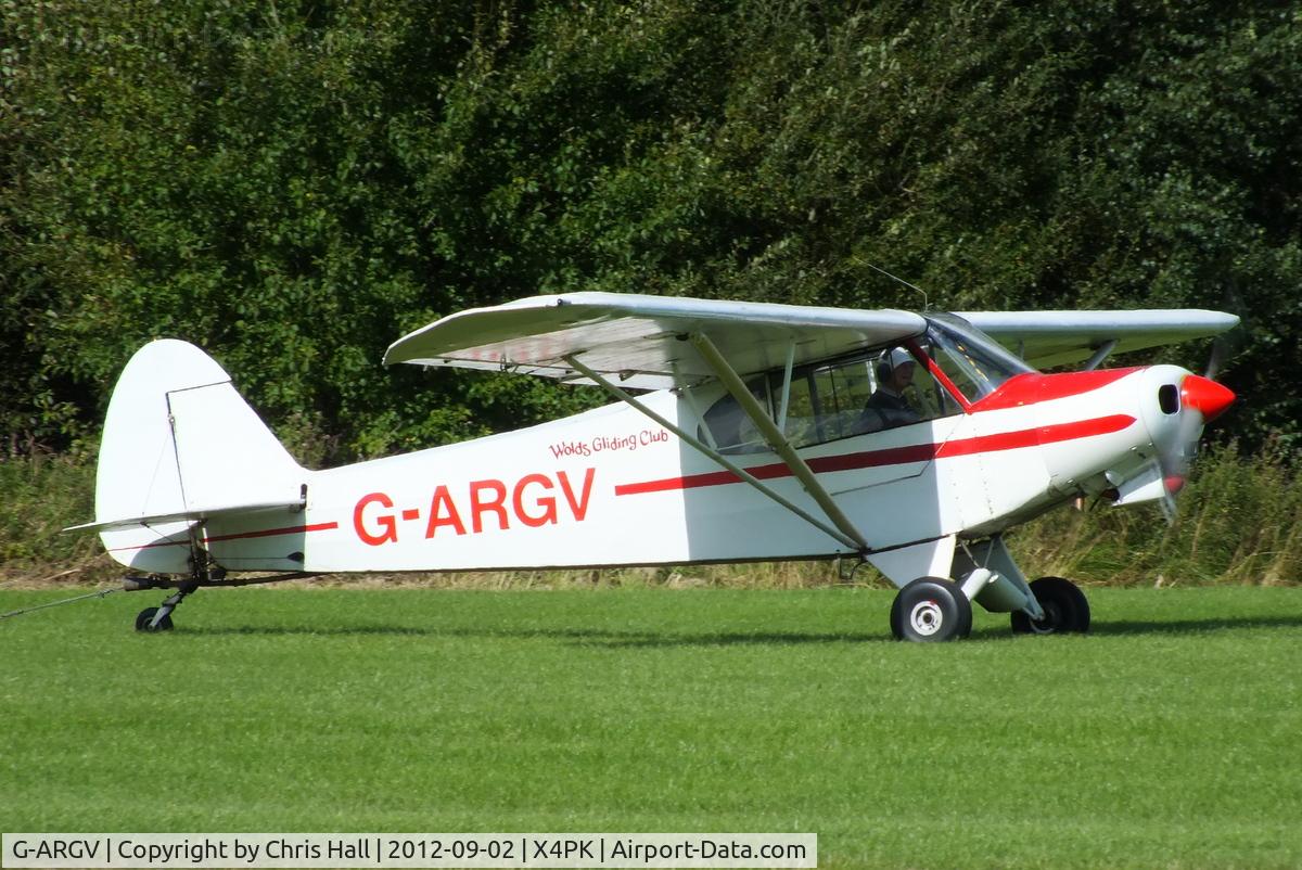 G-ARGV, 1960 Piper PA-18-150 (Mod) Super Cub C/N 18-7559, Wolds Gliding Club at Pocklington Airfield