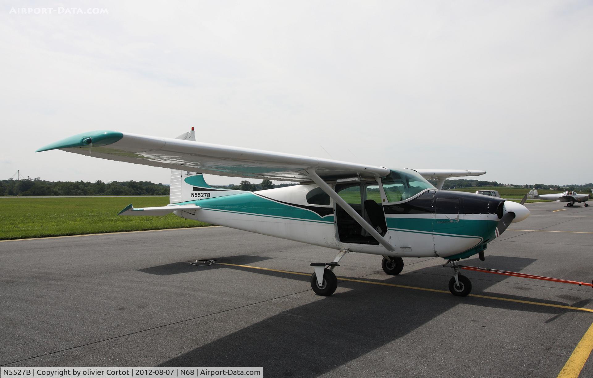 N5527B, 1956 Cessna 182 Skylane C/N 33527, Franklin county airport