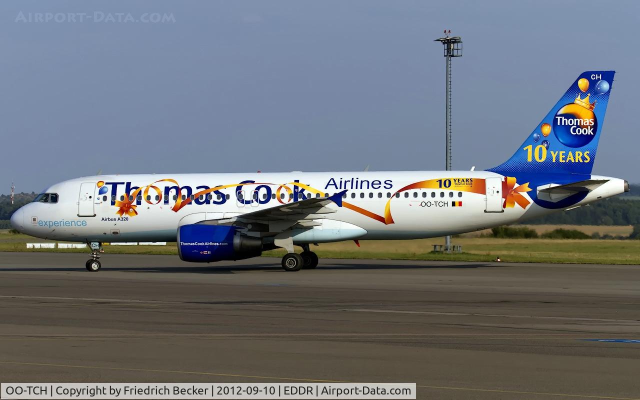 OO-TCH, 2003 Airbus A320-214 C/N 1929, special charter from Aéroport International Tarbes-Lourdes-Pyrénées)