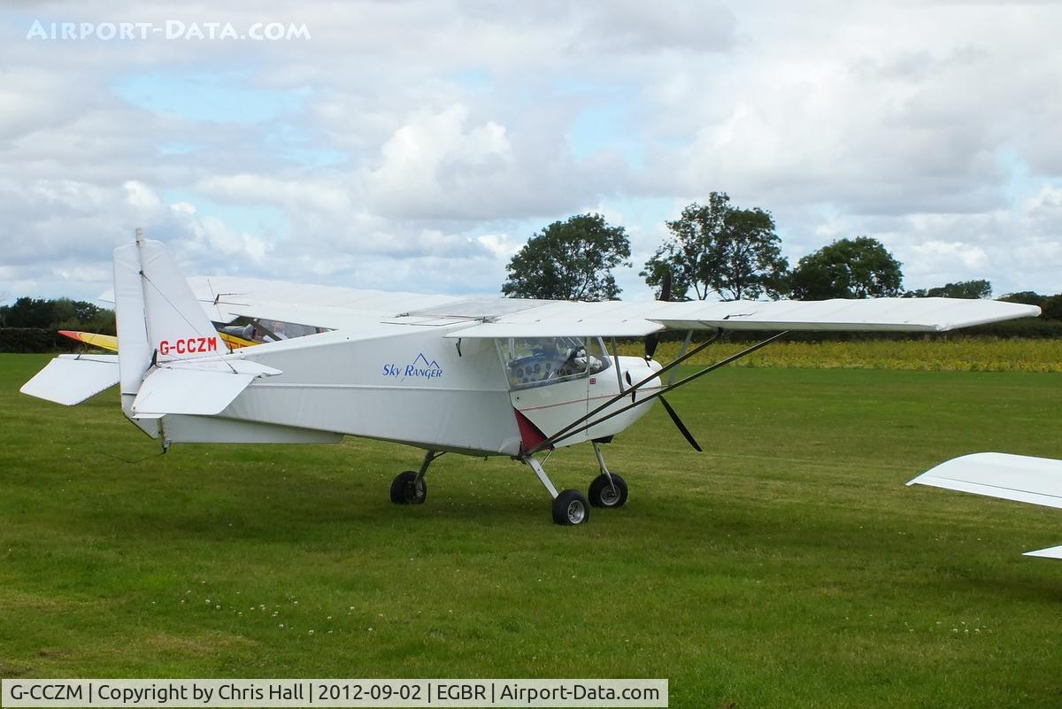G-CCZM, 2004 Skyranger 912S(1) C/N BMAA/HB/372, At the Real Aeroplane Club's Wings & Wheels fly-in, Breighton