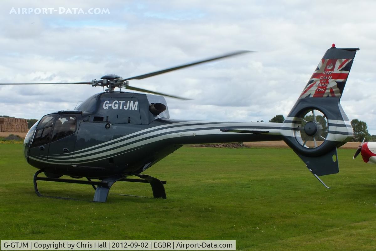 G-GTJM, 2006 Eurocopter EC-120B Colibri C/N 1428, At the Real Aeroplane Club's Wings & Wheels fly-in, Breighton