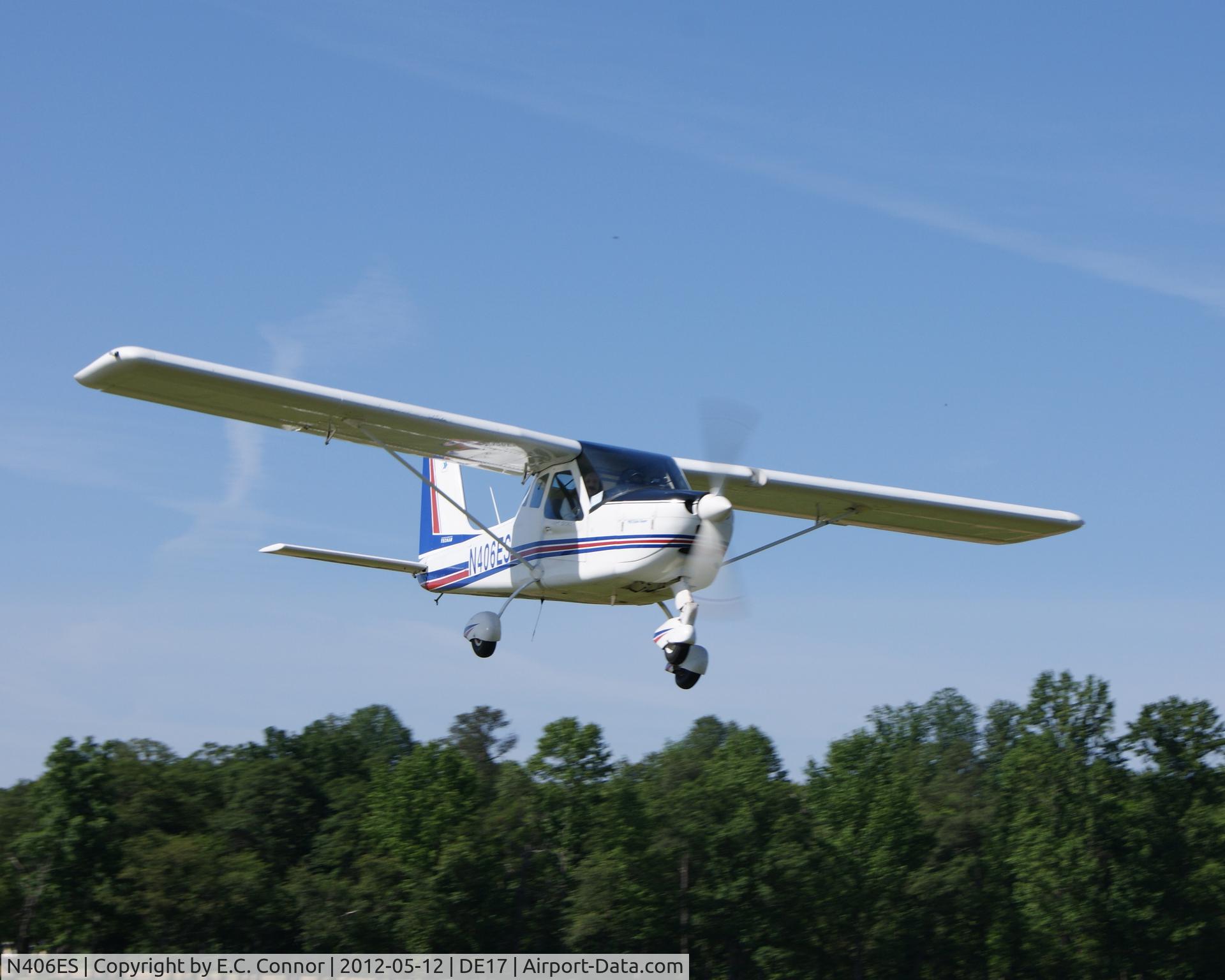 N406ES, 2006 Tecnam P-92 Echo Super C/N 964, Taken @ DE17 Fly-in Hot Dog monthly event