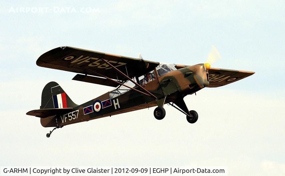 G-ARHM, 1946 Auster 6A Tugmaster C/N 2515, Ex: VF557 > G-ARHM - Originally owned to, Gloster Aircraft Co Ltd in May 1929 and currently in private hands since May 2002.
