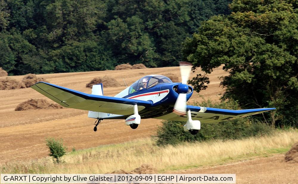 G-ARXT, 1962 SAN Jodel DR-1050 Ambassadeur C/N 355, Originally owned to, Rollason Aircraft & Engines Ltd in March 1962 and currently owned to a Trustee of, CJM Flying Group since July 1988.
