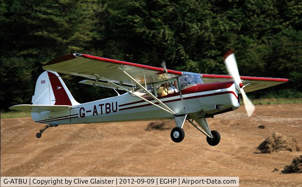 G-ATBU, 1964 Beagle A-61 Terrier 2 C/N B.635, Ex: VF611 > G-ATBU - Originally owned to, Leicestershire Aero Club Ltd in March 1965 and currently in private hands since December 2005.