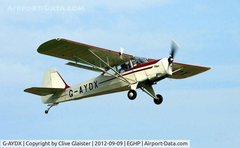 G-AYDX, 1968 Beagle A-61 Terrier 2 C/N B.647, Ex: VX121 > G-AYDX - Originally owned to, Pensnett Autos Ltd in May 1970 and currently in private hands since April 2010.