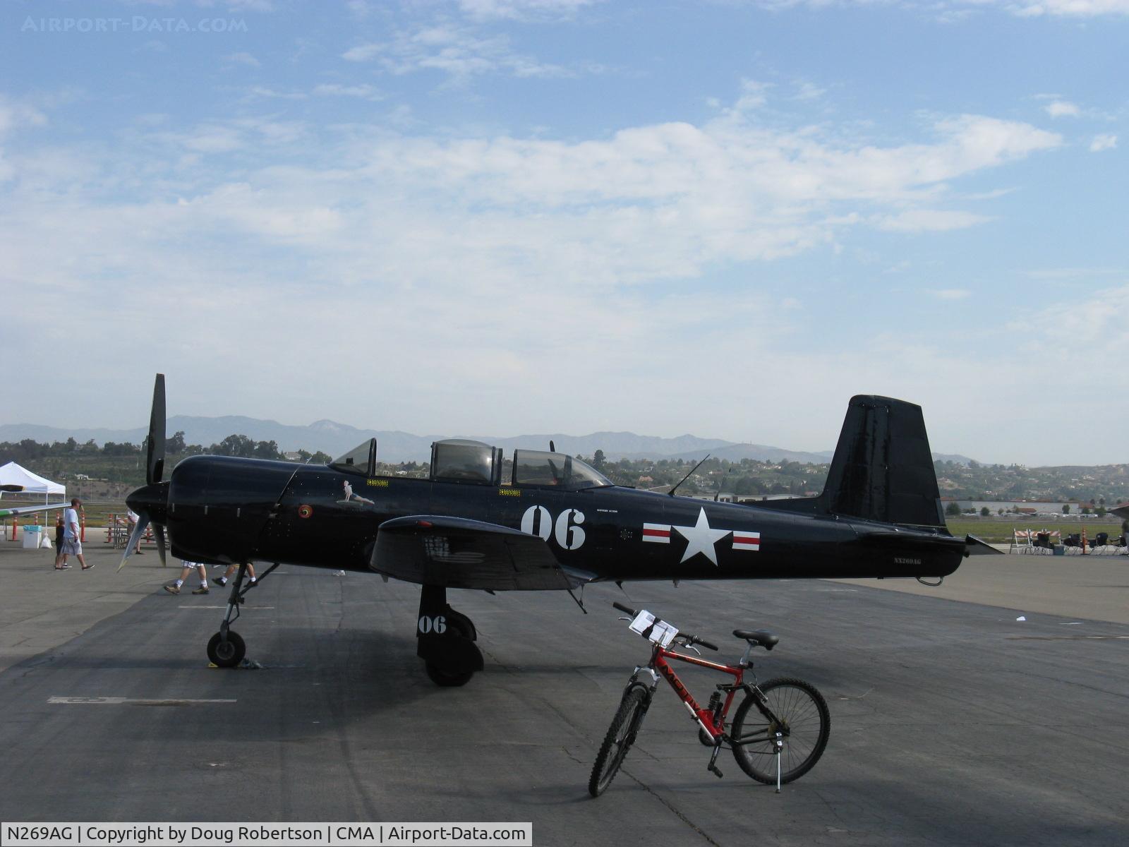 N269AG, 1979 Nanchang CJ-6A C/N 3532007, 1979 Nanchang China CJ-6A, Vedeneev (Ivchenko) M-14P 360 Hp radial upgrade from original Huosai 285 Hp radial, Tiger Squadron of Red Star Pilots Assoc. Experimental class