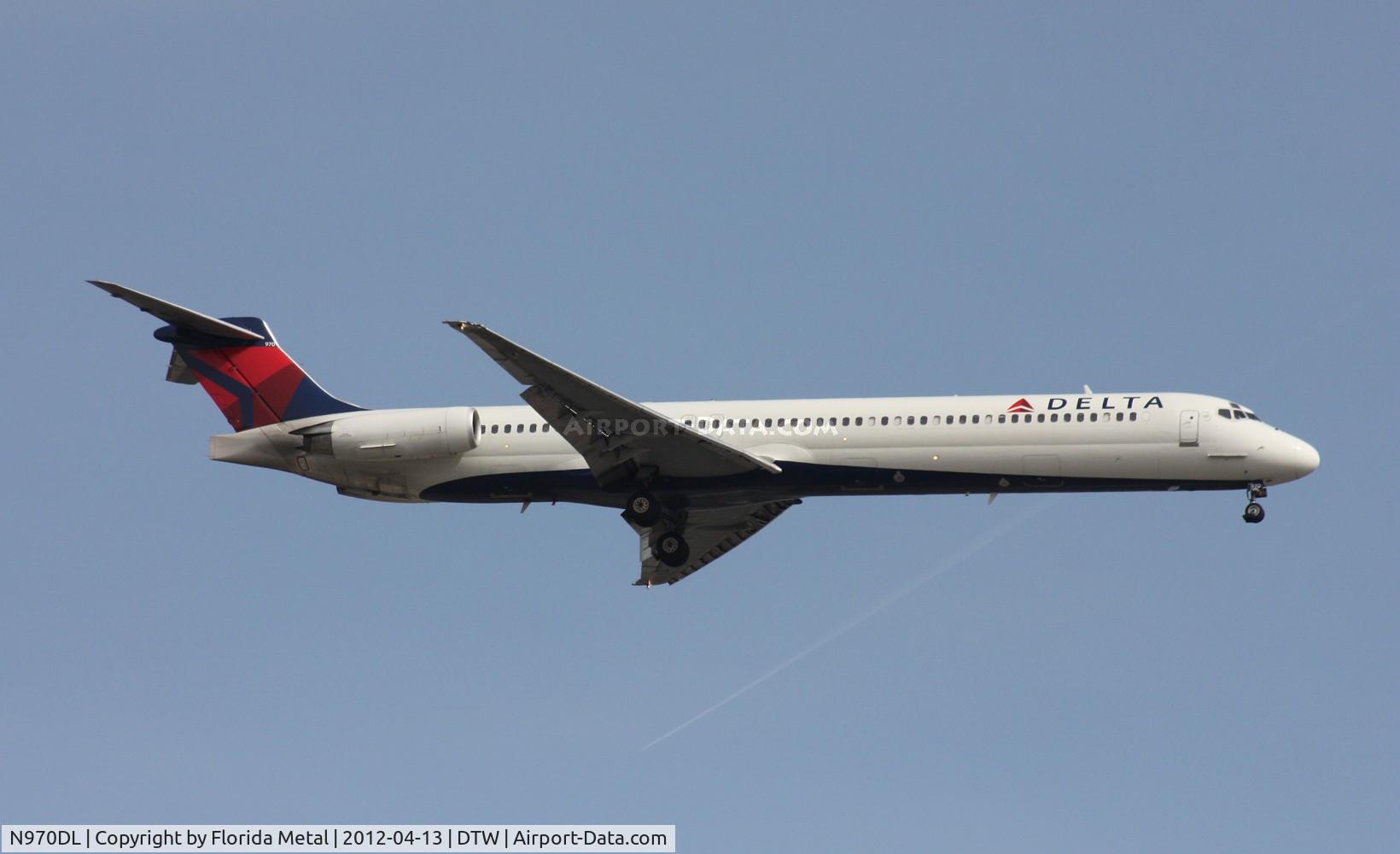 N970DL, 1990 McDonnell Douglas MD-88 C/N 53173, Delta MD-88