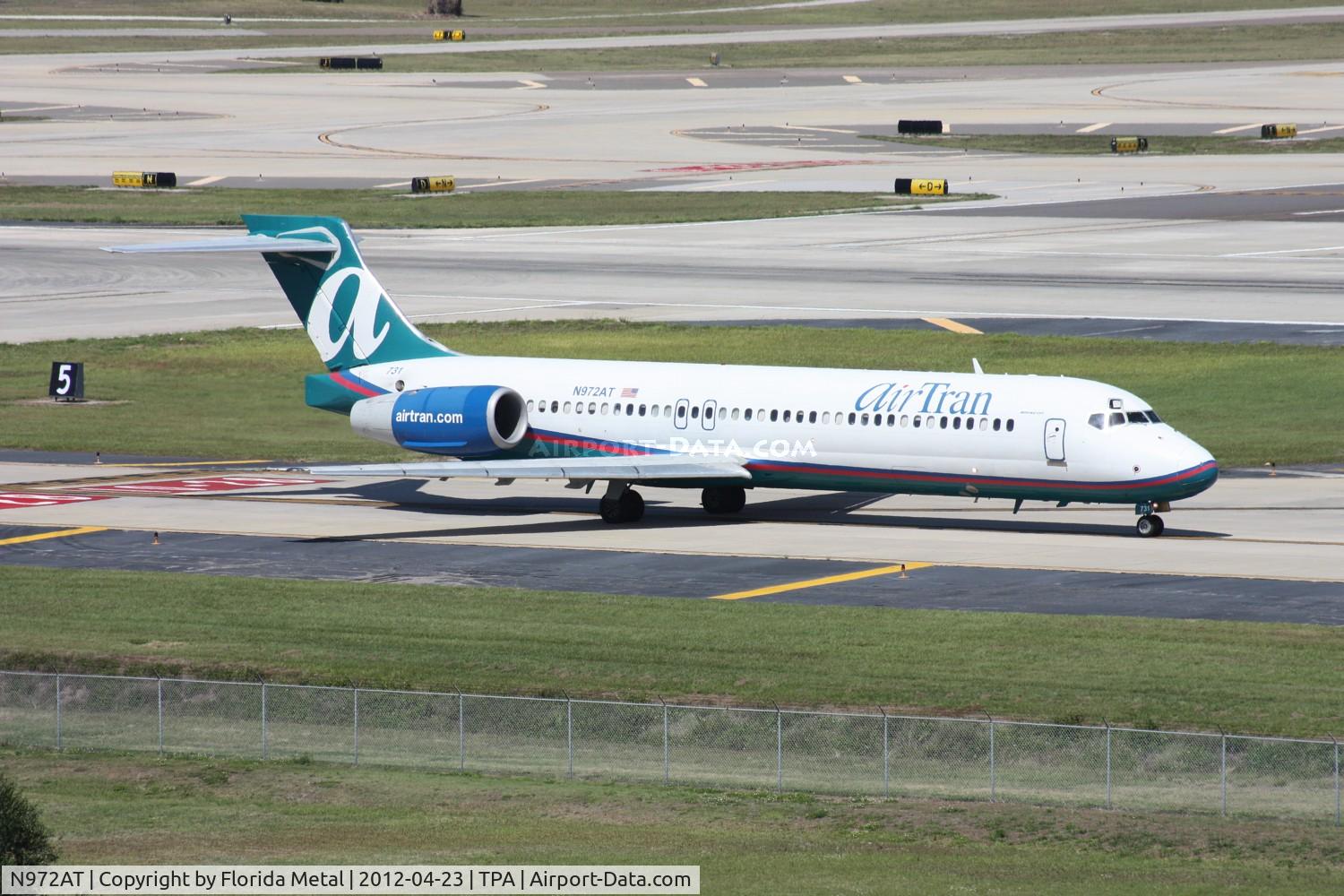 N972AT, 2001 Boeing 717-200 C/N 55033, Air Tran 717