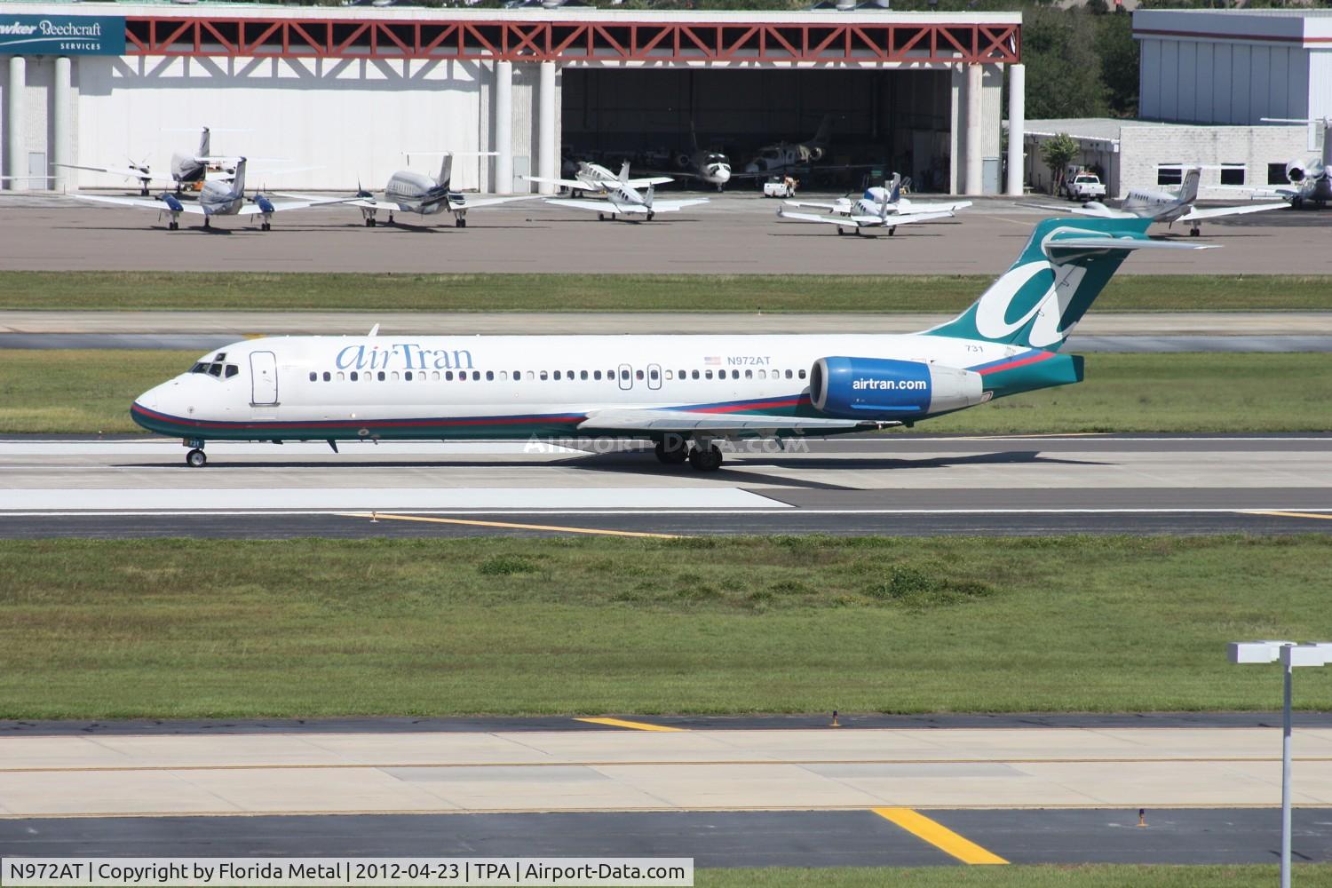 N972AT, 2001 Boeing 717-200 C/N 55033, Air Tran 717