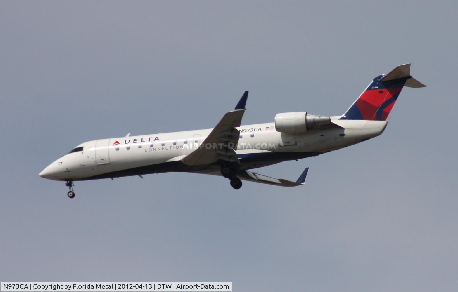 N973CA, 1996 Canadair CL-600-2B19 Regional Jet CRJ-100ER C/N 7146, Comair CRJ
