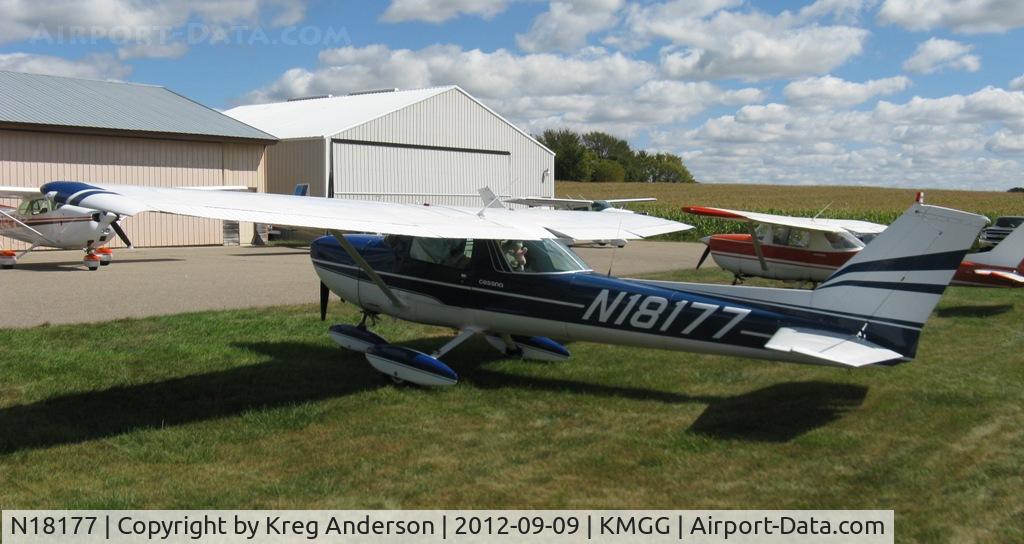 N18177, 1972 Cessna 150L C/N 15073846, 2012 Maple Lake Fly-in Pork Chopper Dinner