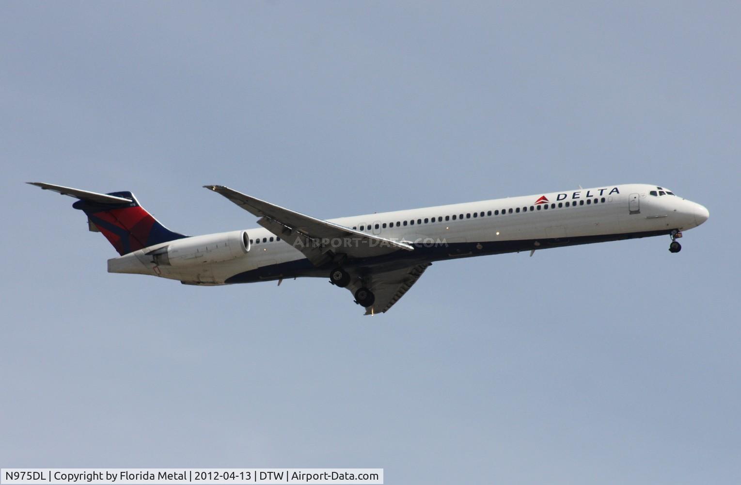 N975DL, 1991 McDonnell Douglas MD-88 C/N 53243, Delta MD-88