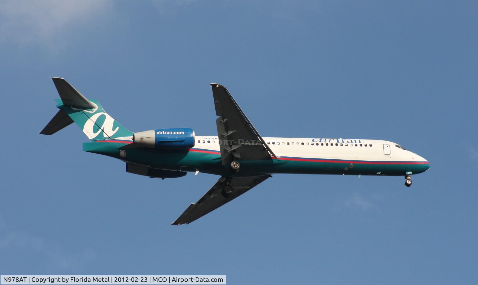 N978AT, 2002 Boeing 717-200 C/N 55037, Air Tran 717