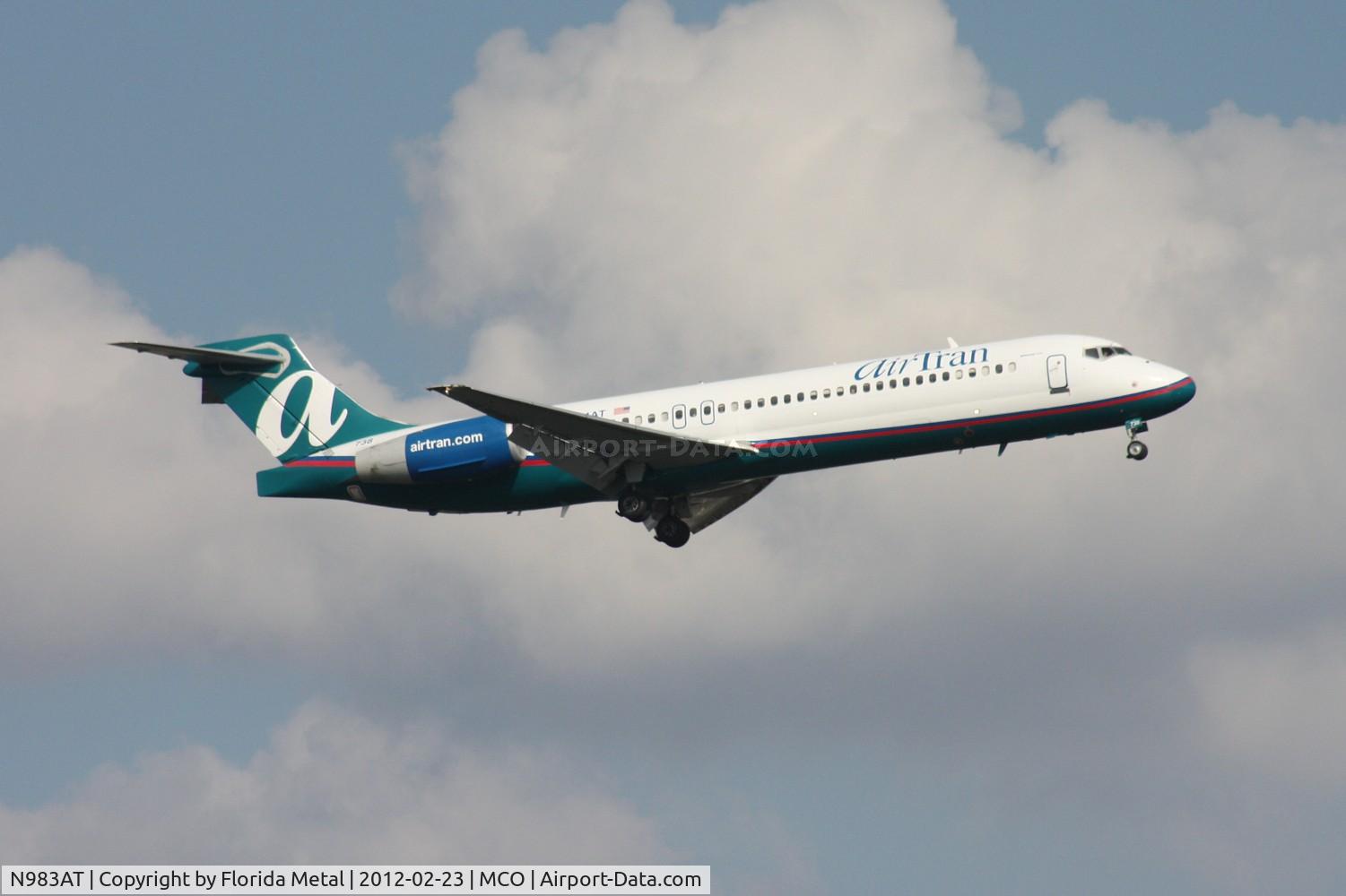 N983AT, 2005 Boeing 717-200 C/N 55052, Air Tran 717