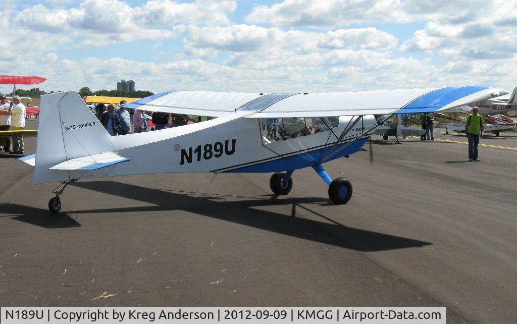 N189U, Rans S-7S Courier C/N 0406432, 2012 Maple Lake Fly-in Pork Chopper Dinner
