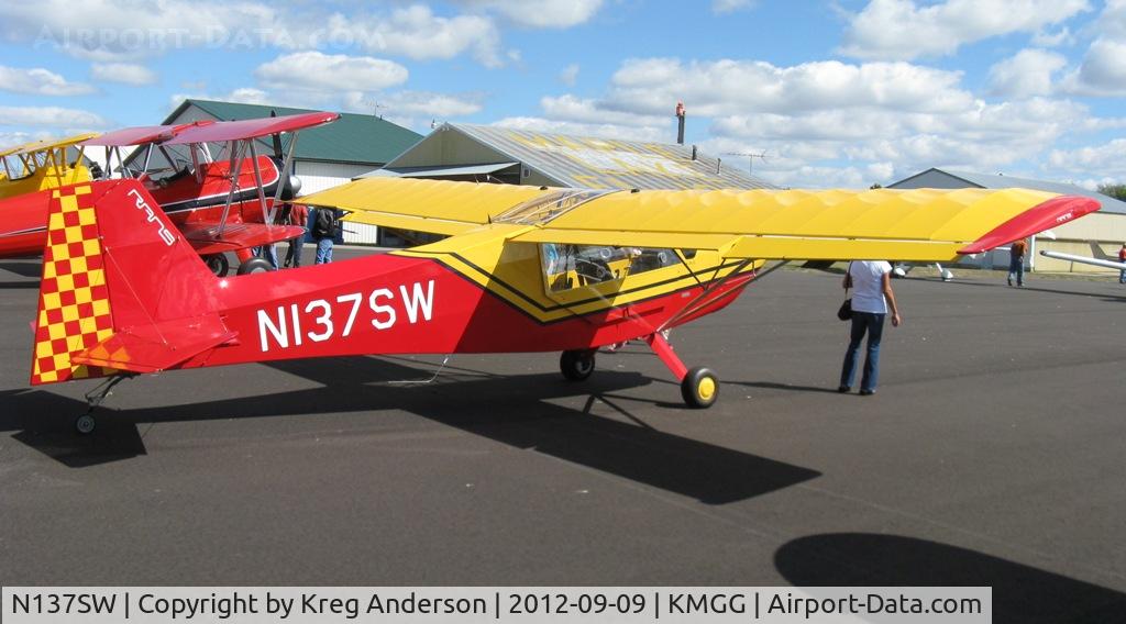 N137SW, Rans S-7S Courier C/N 0105394, 2012 Maple Lake Fly-in Pork Chopper Dinner