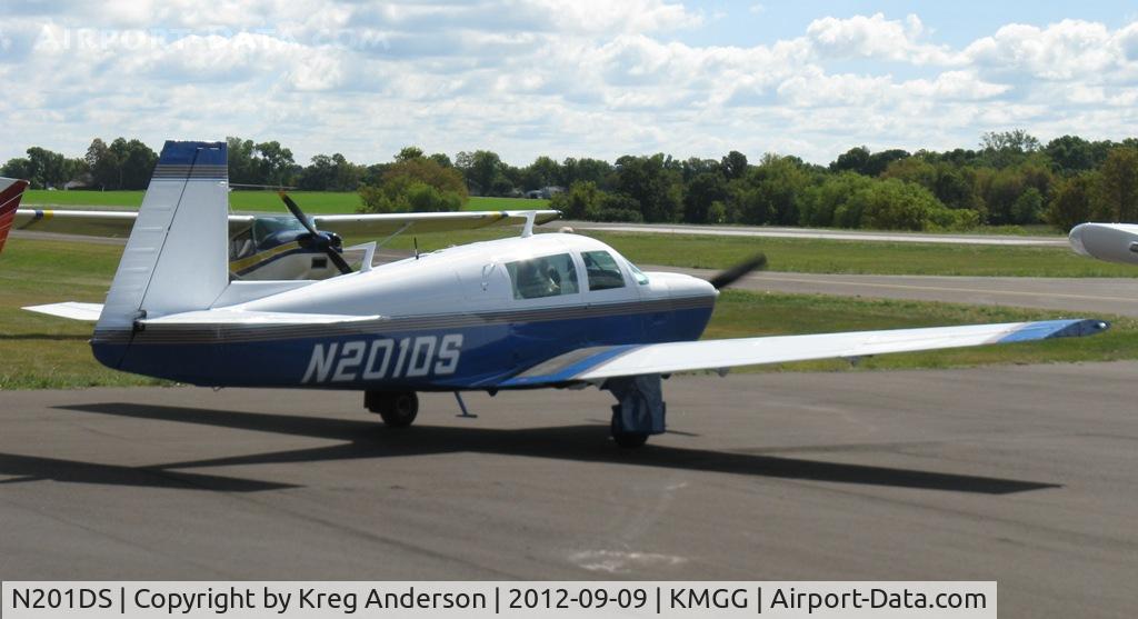 N201DS, 1976 Mooney M20J 201 C/N 24-0015, 2012 Maple Lake Fly-in Pork Chopper Dinner