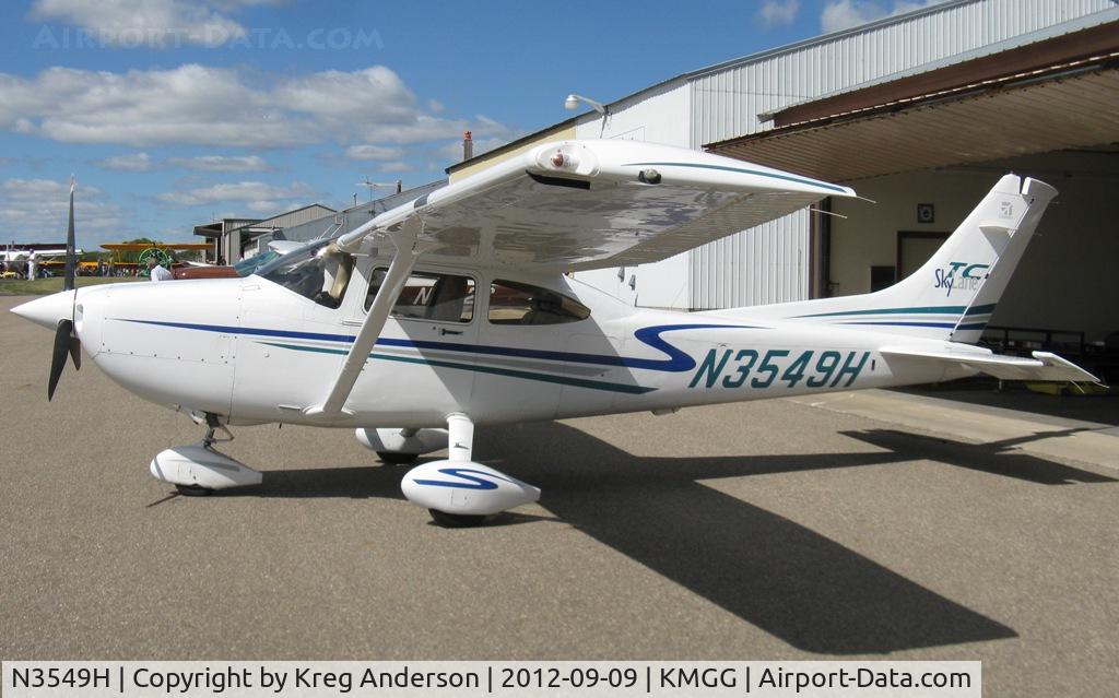 N3549H, Cessna T182T Turbo Skylane C/N T18208064, 2012 Maple Lake Fly-in Pork Chopper Dinner
