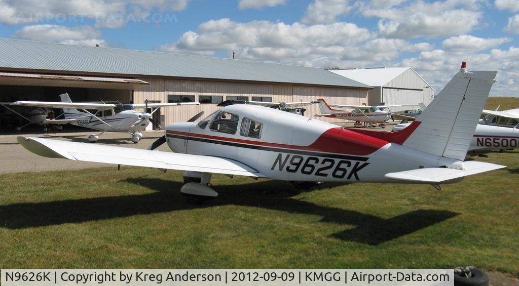 N9626K, 1976 Piper PA-28-140 C/N 28-7625186, 2012 Maple Lake Fly-in Pork Chopper Dinner