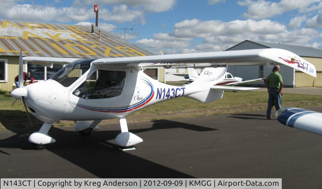 N143CT, 2006 Flight Design CTSW C/N 06-11-08, 2012 Maple Lake Fly-in Pork Chopper Dinner