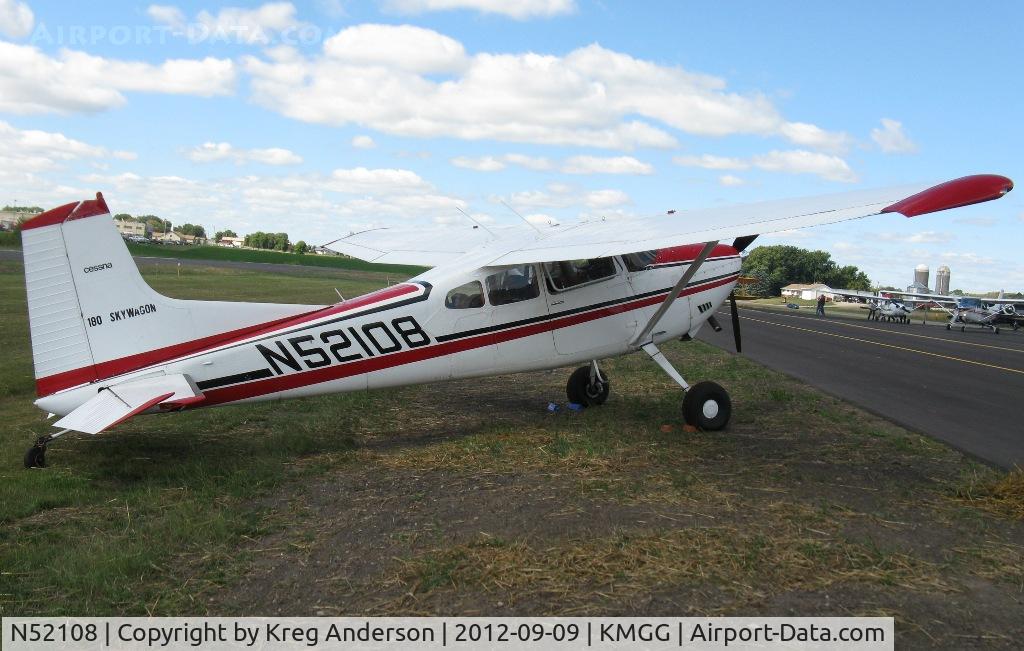 N52108, 1974 Cessna 180J C/N 18052505, 2012 Maple Lake Fly-in Pork Chopper Dinner