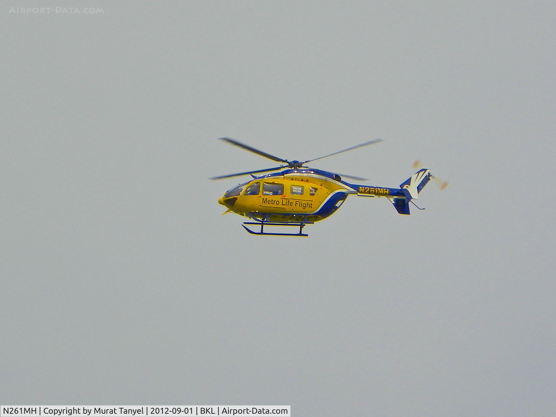 N261MH, Eurocopter-Kawasaki EC-145 (BK-117C-2) C/N 9250, @ the 2012 Cleveland National Air Show
