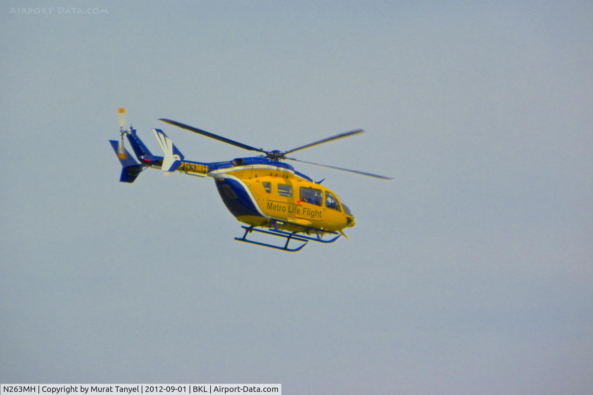 N263MH, Eurocopter-Kawasaki EC-145 (BK-117C-2) C/N 9311, @ the 2012 Cleveland National Air Show