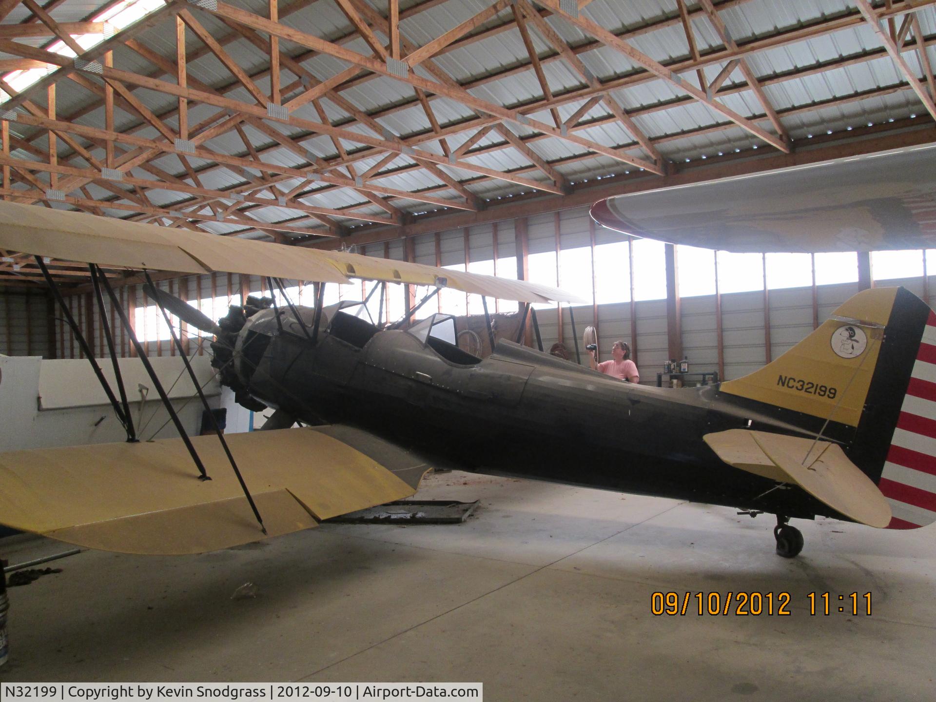 N32199, 1934 Waco UPF-7 C/N 5831, N32199 @ Louisa Co. Airport, VA