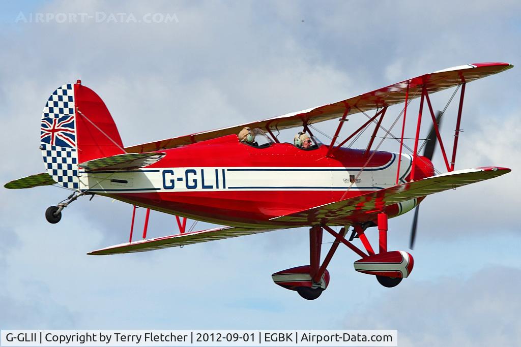 G-GLII, 1978 Great Lakes 2T-1A-2 Sport Trainer C/N 0813, A visitor to the 2012 LAA Rally at Sywell