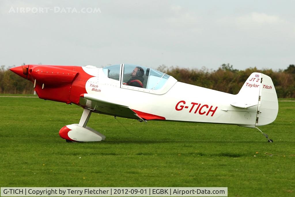 G-TICH, 2001 Taylor JT-2 Titch C/N PFA 060-3213, A visitor to 2012 LAA Rally at Sywell