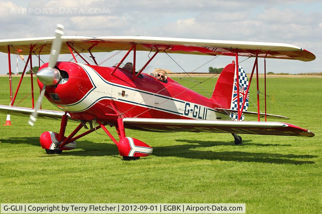 G-GLII, 1978 Great Lakes 2T-1A-2 Sport Trainer C/N 0813, A visitor to 2012 LAA Rally at Sywell