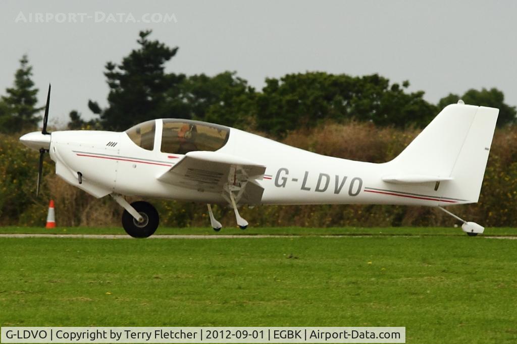 G-LDVO, 2011 Europa XS Tri-Gear C/N PFA 247-13254, A visitor to 2012 LAA Rally at Sywell