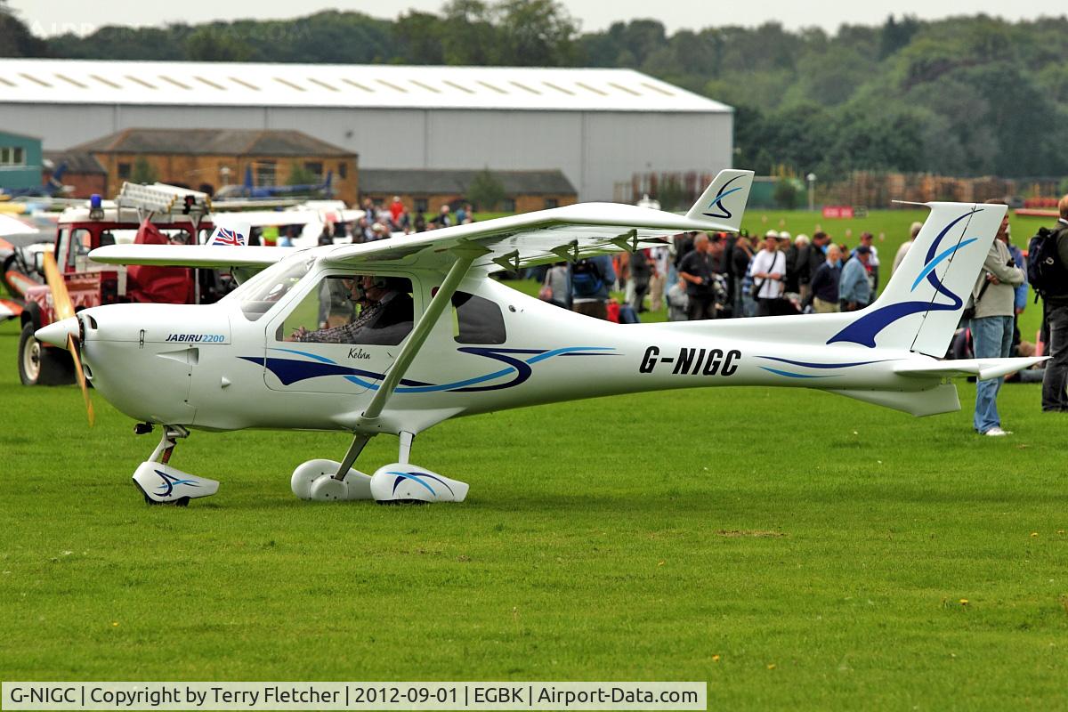 G-NIGC, 2001 Jabiru UL-450 C/N PFA 274A-13703, A visitor to 2012 LAA Rally at Sywell