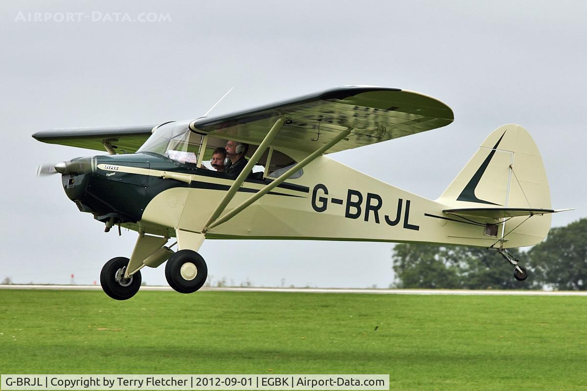 G-BRJL, 1948 Piper PA-15 Vagabond Vagabond C/N 15-157, A visitor to 2012 LAA Rally at Sywell